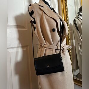 Tory Burch Leather Crossbody Wallet